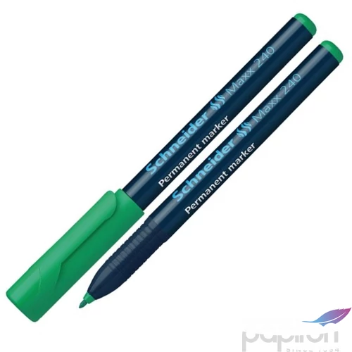 Alkoholos marker Schneider Maxx 240' 1-2mm kúpos hegyű zöld Írószerek SCHNEIDER 124004