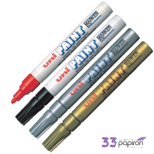 Lakkmarker UNI-BALL Paint PX-20(L) 2,2-2,8mm kúpos hegyű kék Írószerek UNI-BALL PX-20(L) BLUE(EU)