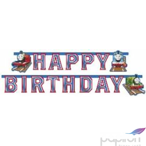 Party transzparens papír Thomas 1, 8m R552163
