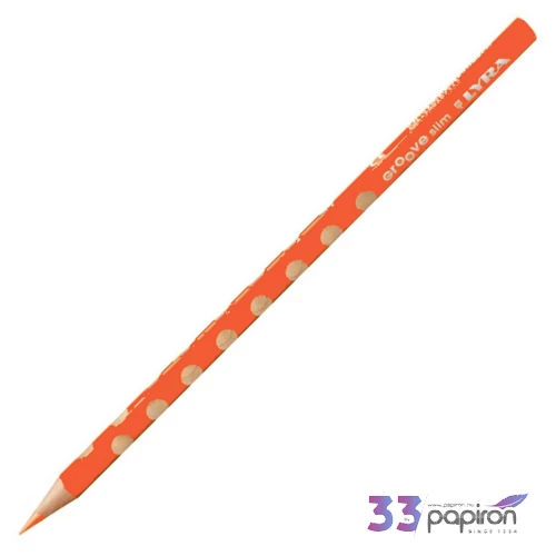Színes ceruza Lyra Groove Slim sötét narancs 2820015