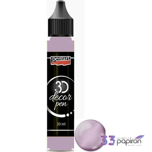 3D dekortoll Pentart 30ml rózsaarany
