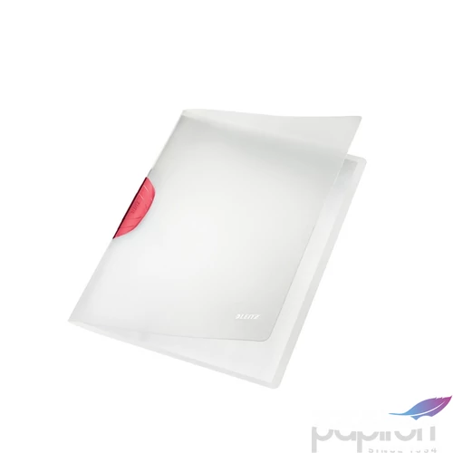 Gyorsfűzős dosszié Leitz MAGIC ColorClip, piros Leitz