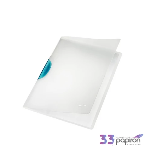 Gyorsfűzős dosszié Leitz MAGIC ColorClip, világoskék Leitz