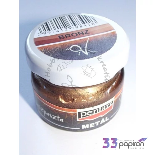 Viaszpaszta metál bronz 20ml Pentart 9841