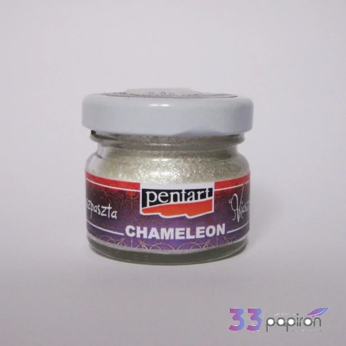 Dekor viaszpaszta Chameleon Pentart ezüst 20ml Pentart csillogó 9911