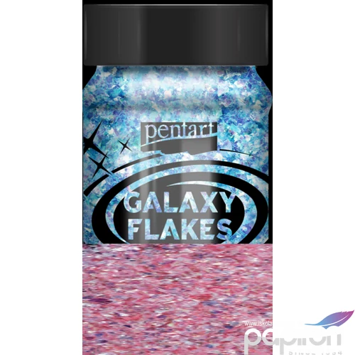 Dekor pelyhek 100ml Galaxy Flakes Eris pink