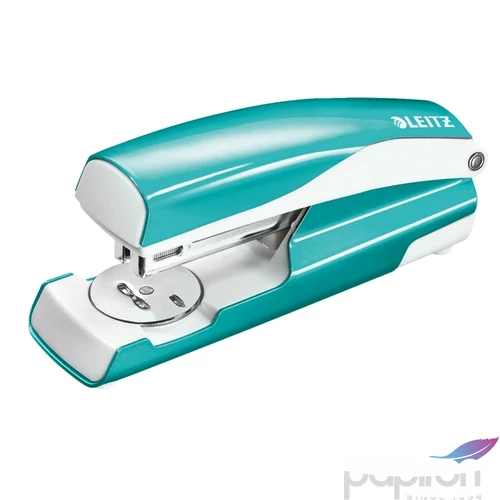 Tűzőgép Leitz Nexxt WOW 24/6-os metálfényű jégkék, 30lap dobozos Leitz 1db rendelési egység ár 1db-ra