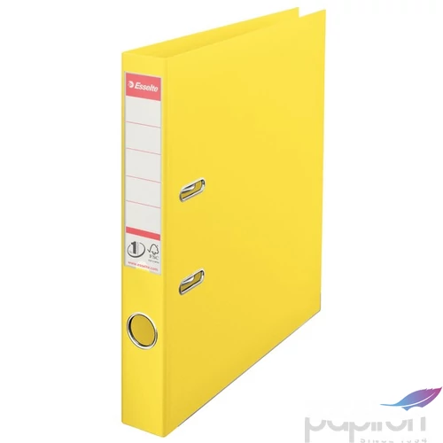 Iratrendező Esselte STANDARD VIVIDA A4 50mm élvédős sárga Esselte