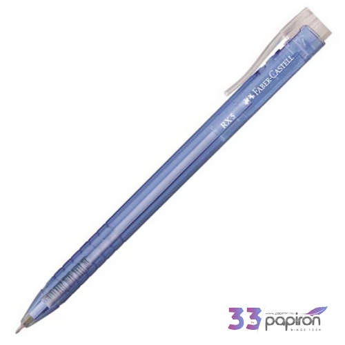 Faber-Castell golyóstoll RX5 0,5mm nyomógombos kék 545351