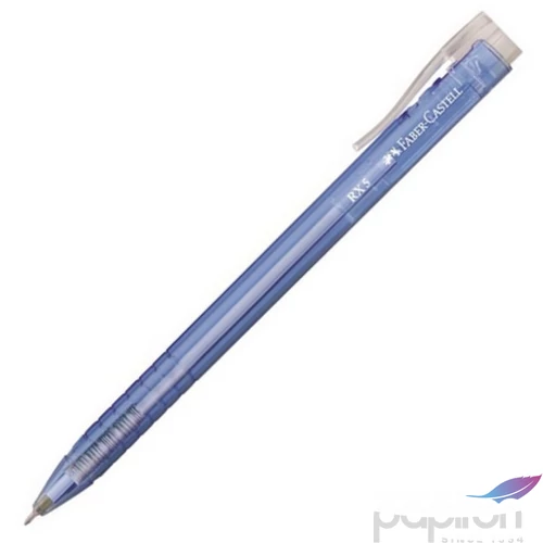 Faber-Castell golyóstoll RX5 0,5mm nyomógombos kék 545351