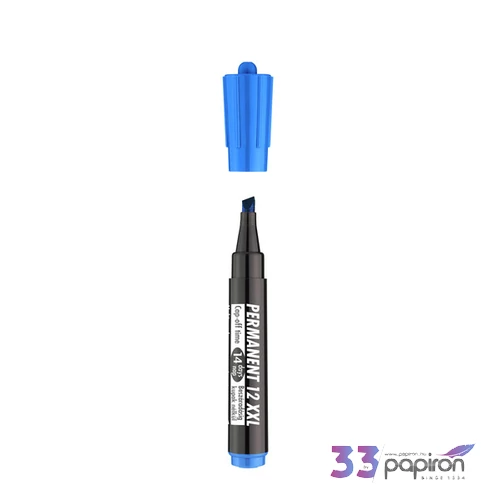 Alkoholos marker 12XXL kék 1-4mm alkoholos vágott hegyű filc alkoholos marker, filc
