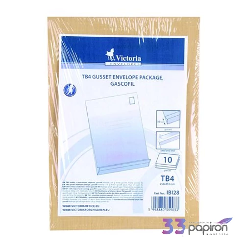Redős talpas tasak 10db-os TB4 50mm Groscofil Barna Victoria