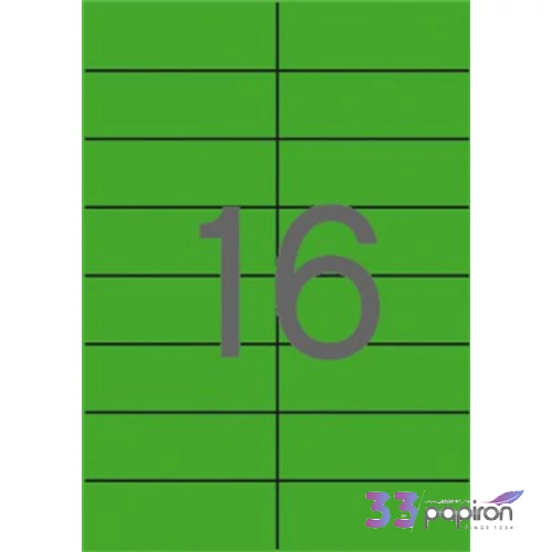 Univerzális etikett Apli 105x37mm (1600dbcsomag) LCA12979
