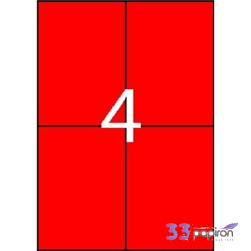 Univerzális etikett Apli 105x148mm (80dbcsomag) LCA12993