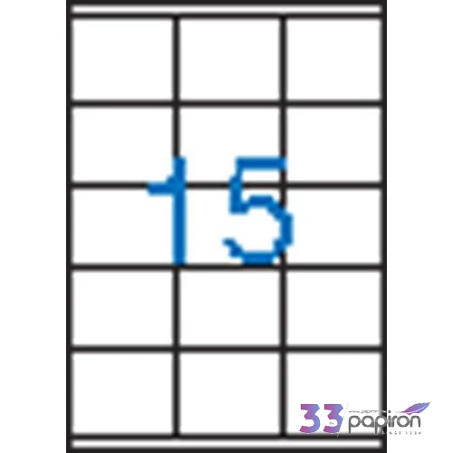 Etikett - 70x50,8 -15- VIC Victoria 3pályás 100lap/doboz LCV11380