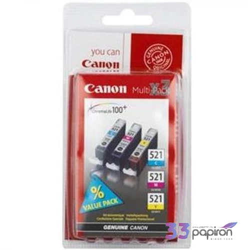 Tintapatron mult. CBCLI521P színes 3X9ml Canon