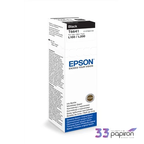 Tintapatron Epson fekete 70ml E66414