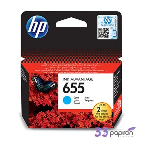 Tintapatron HCZ110E nr655 kék 600oldal HP