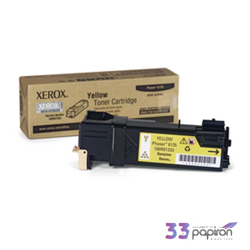 Toner lézer XEROX sárga 1k XPH6125Y
