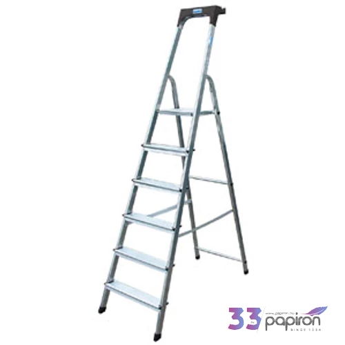 Létra álLó aluminium 7lépcsőfokos Safety KRAUSE