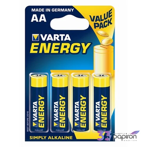Elem Varta Energy AA ceruza 4db/bliszter VARTA 4106229414