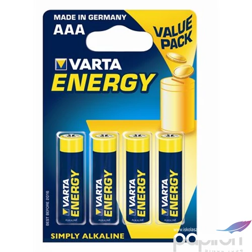 Elem Varta AAA mikro AAA mikro elemek VARTA 4103229414