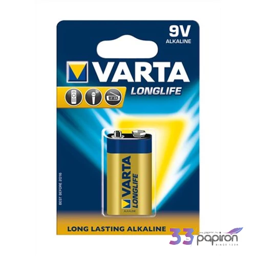 Elem Varta 9V 9 V-os elemek VARTA 4122101411
