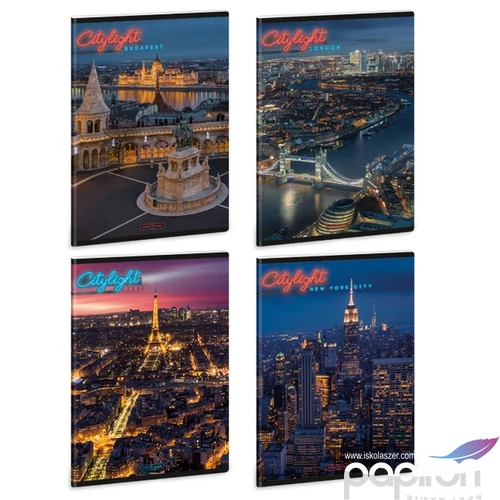 A/5 extra kapcsos szótár City light Prémium minőség