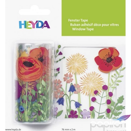 Ablakmatrica Heyda 24' (7,5x200cm) Pipacs 203584477