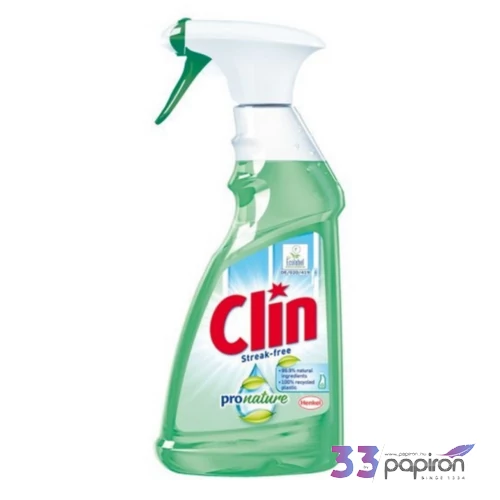 Ablaktisztító Clin 500ml pumpás szórófejes Po Nature Bio 