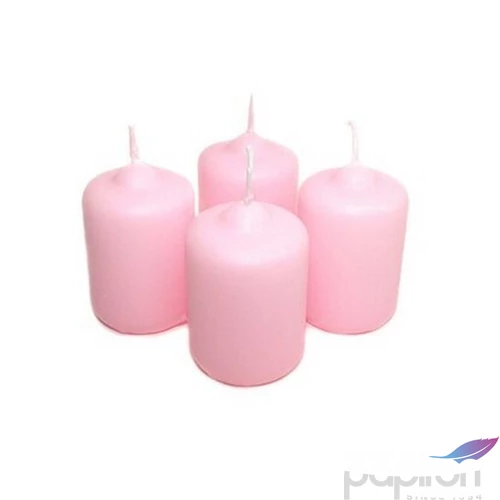 Adventi gyertya matt intenzív Rózsaszín 4x4x6cm darabos! a termék ára 1db-ra értendő!