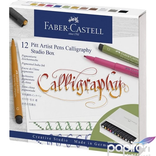 AG-Művész filc készlet 12db-os PITT Kalligrafikus papír doboz Calligraphy szett 167512