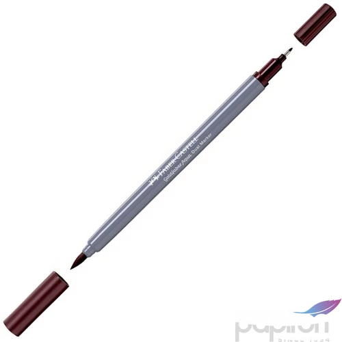AG aquarell filctoll kétvégű Goldfaber Aqua Caput Mortuum Lila 263