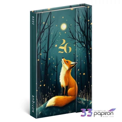 Agenda mágneses 2026 13x21 cm Realsystem 2026 kollekció!