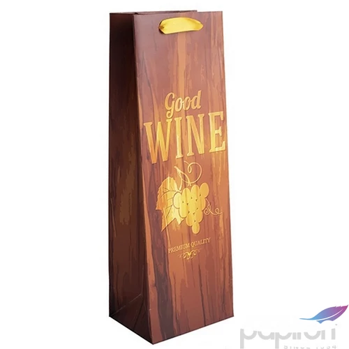 Ajándéktasak italtasak boros 12x36cm, Good Wine 371827