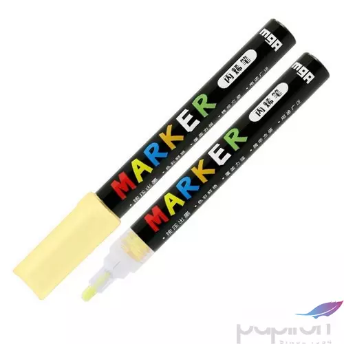 Akril marker 'M and G' 2mm-es nápolyisárga/naples yellow - S401 dekorációs marker APL976D9A4