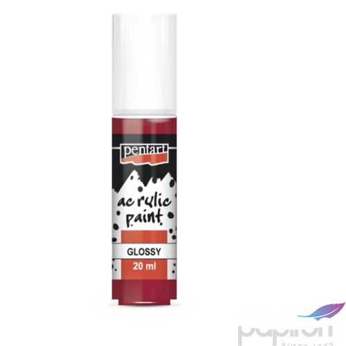 Akrilfesték fényes 20ml borvörös Pentart 7132