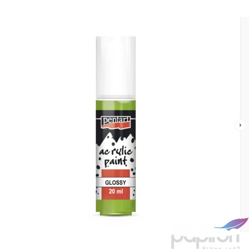 Akrilfesték fényes 20ml Pentart almazöld 7120