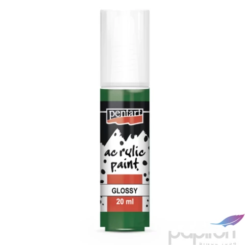 Akrilfesték fényes 20ml Pentart fenyőzöld 7122