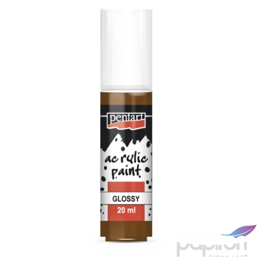 Akrilfesték fényes 20ml Pentart gesztenyebarna 7137