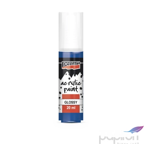 Akrilfesték fényes 20ml Pentart középkék 7103