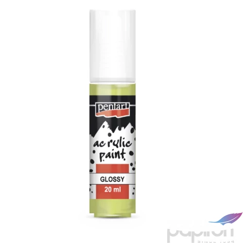 Akrilfesték fényes 20ml Pentart limezöld 7121