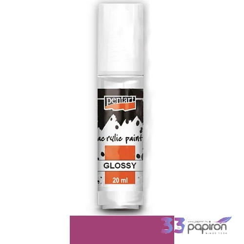 Akrilfesték fényes 20ml Pentart mályva