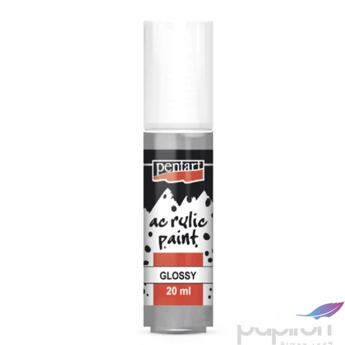 Akrilfesték fényes 20ml Pentart szürke 7127