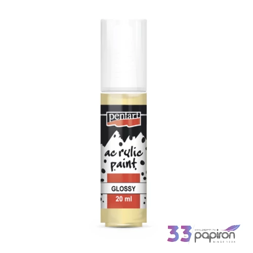 Akrilfesték fényes 20ml Pentart tejeskávé 7129
