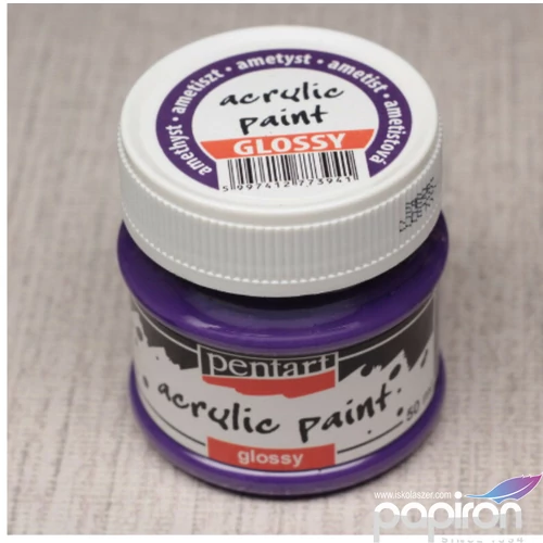 Akrilfesték fényes 50ml Pentart ametiszt