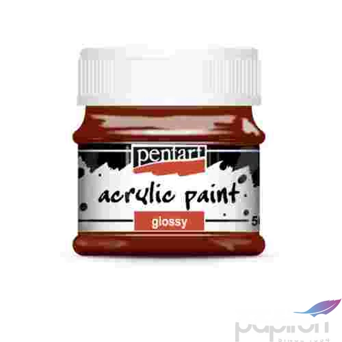 Akrilfesték fényes 50ml Pentart bordó 7375