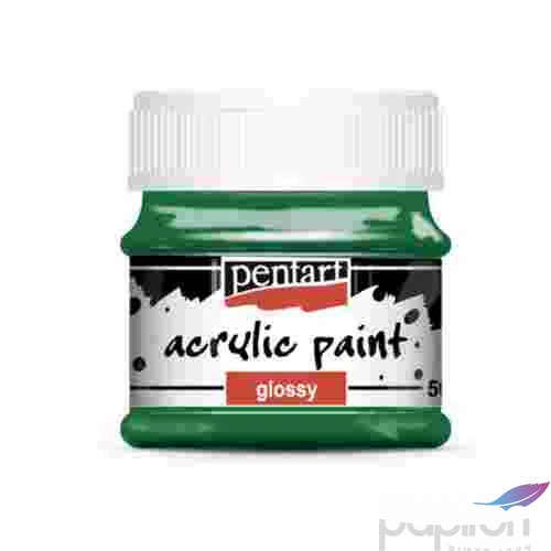 Akrilfesték fényes 50ml Pentart középzöld 7373