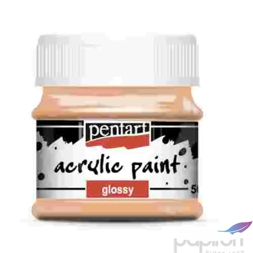 Akrilfesték fényes 50ml Pentart lazac 7380