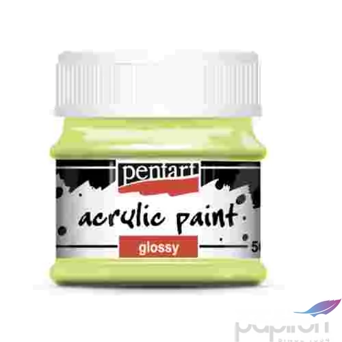 Akrilfesték fényes 50ml Pentart limezöld 7371